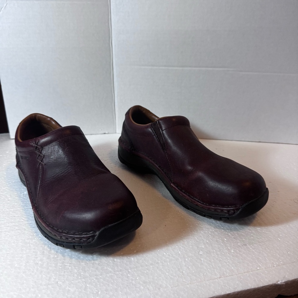 Women's Brown Leather Slip-On Loafers
